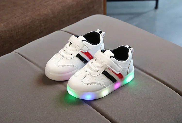 Children Led Shoes Boys Girls Lighted Casual Sneakers Glowing Shoes For Kid Sneakers With Luminous Sole Running Shoes Luminous