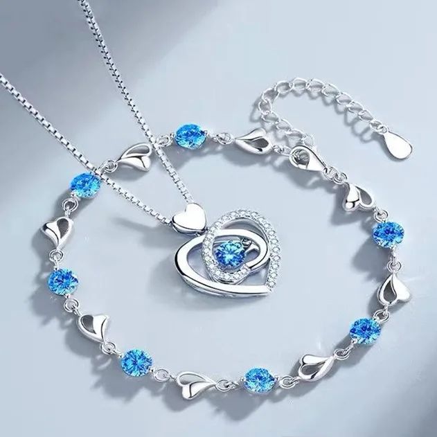 Pulseira de Luxo Coração Vazado Prata 925 Zircônia para Mulheres Joias de Festa Presentes de Moda Coreana Doce e Estilosa
