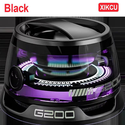 Caixa de Som Bluetooth Portátil XIKCU G200 RGB Magnética BT5.0 Mini Som 7 Horas de Reprodução Suporte para Celular