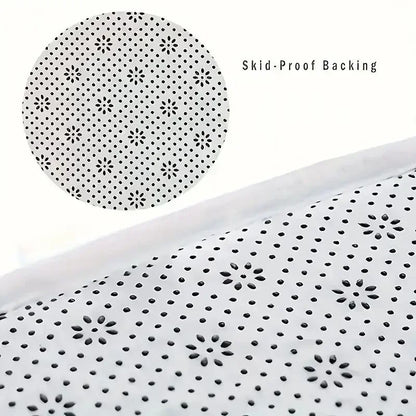 MINISO Rainbow Care Bear Themed Round Rug for Bedroom Decor Nursery Soft Rug  Kid's Crawling Playmat Children's Room Floor Mat