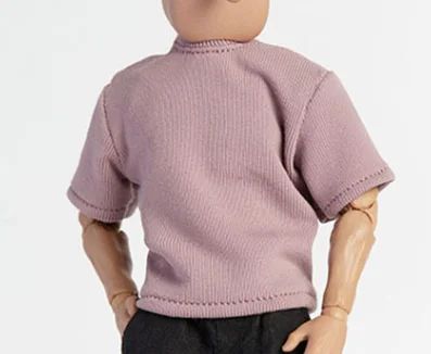 1/12 Scale Male Casual Zippered Hoodie Vest Pants Clothes Set Loose Short Sleeves T-Shirt Shorts Fit 6" Action Figures Body Doll
