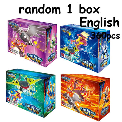?Mais Recente 324 Peças Cartas Pokémon Sol & Lua XY Evoluções Caixa de Booster Pokémon Brinquedo de Cartas Colecionáveis para Crianças?