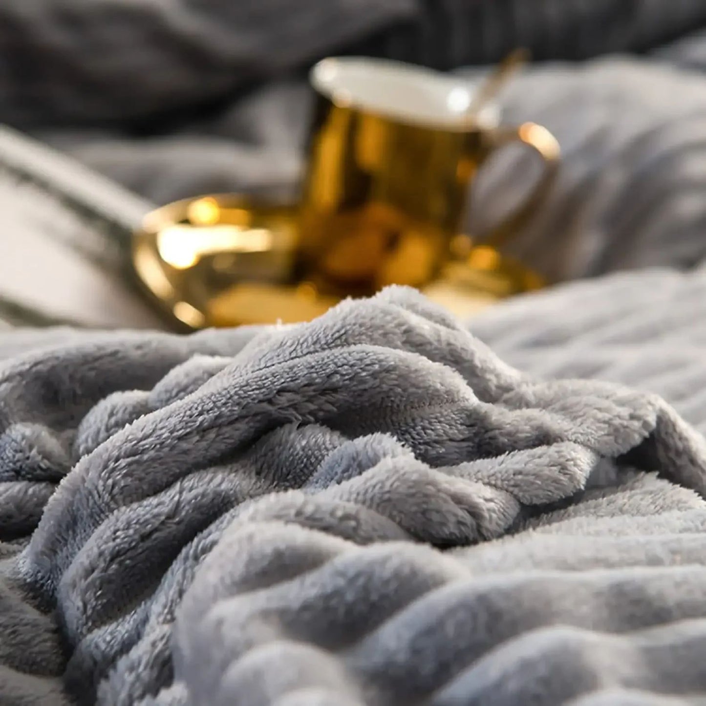 Milk Velvet Winter Thick Bed Set Double Sided Solid Color Flannel Corduroy Duvet Cover Set Winter Warm Bedding Sheet  220×240CM