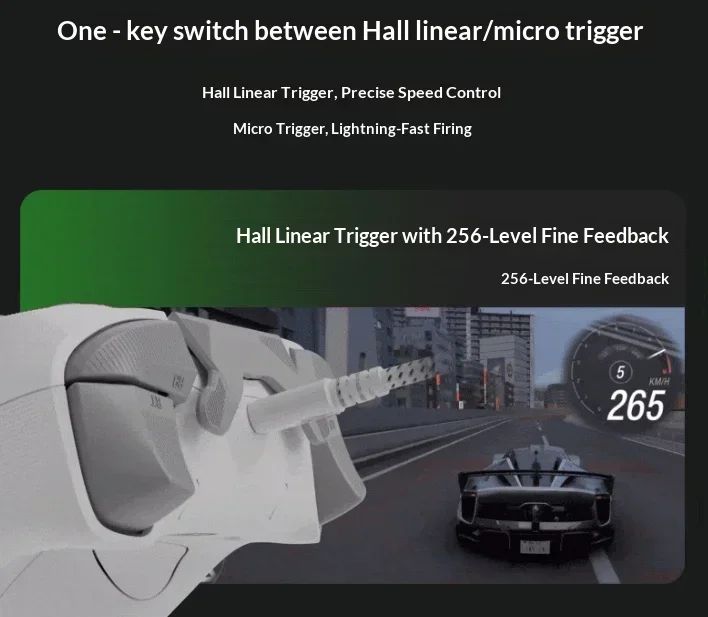 Game Sir Tarantula 8K 1K Wired Game Controller Custom Js13pro TMR Joystick Omron Micro Switches for Steam Switch Android Gamepad
