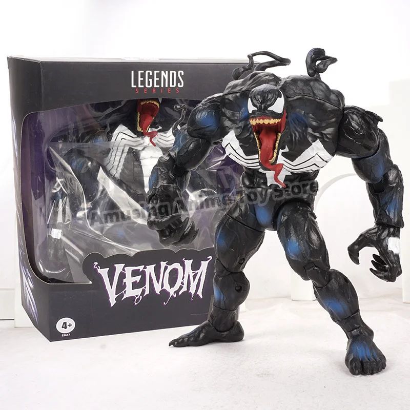 Venom Quadrinhos Versão Legends Series Personagem Pvc Boneco de Ação Modelo Coleção Brinquedo de Presente de Natal