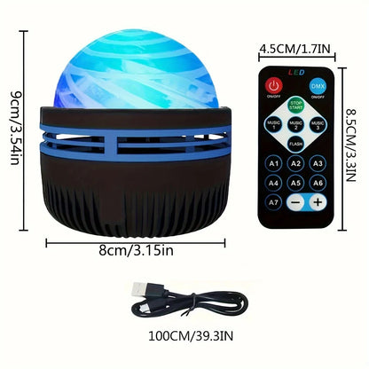 Northern Lights Starry Sky Projector LED Night Light with Remote Control USB A variety of styles for Home Bedroom Party Decor