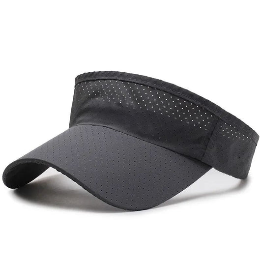 Summer Breathable Air Sun Hats Men Women Adjustable Visor UV Protection Top Empty Solid Sports Tennis Running Sunscreen Cap Hat
