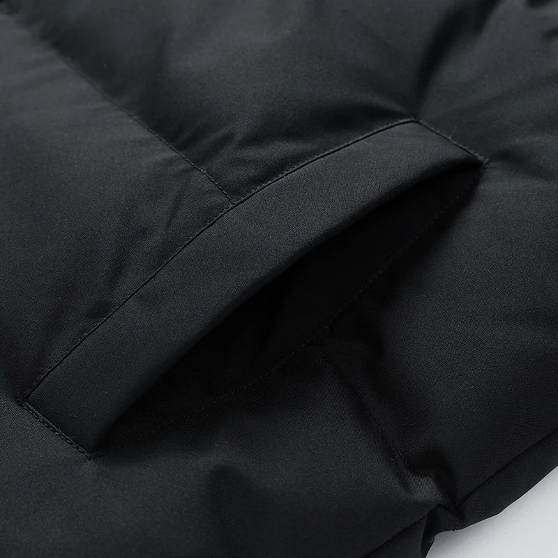 Jaqueta Curta de Pesca de Inverno da Moda, Gola Alta, Solta, Acolchoada com Algodão, Jaqueta Quente à Prova de Frio Tamanho Grande para Adolescentes