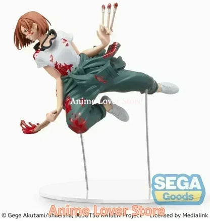 Em estoque SEGA Jujutsu Kaisen GRAFFITI BATTLE Fushiguro Megumi Kugisaki Nobara Panda Gojo Satoru Figuras de Anime Brinquedos Originais