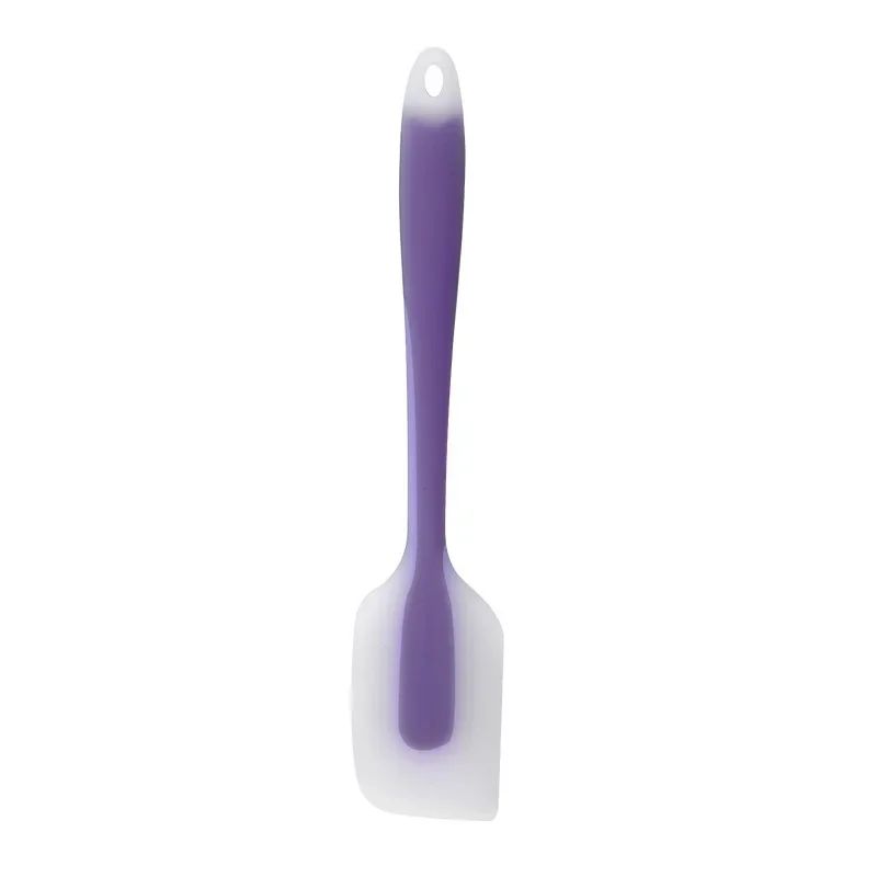 Espátula de Silicone Creme Manteiga Cozinha Cozimento Espátula Utensílios Resistentes ao Calor Raspador Decorador Ferramentas Translúcidas para Cozinha e Confeitaria