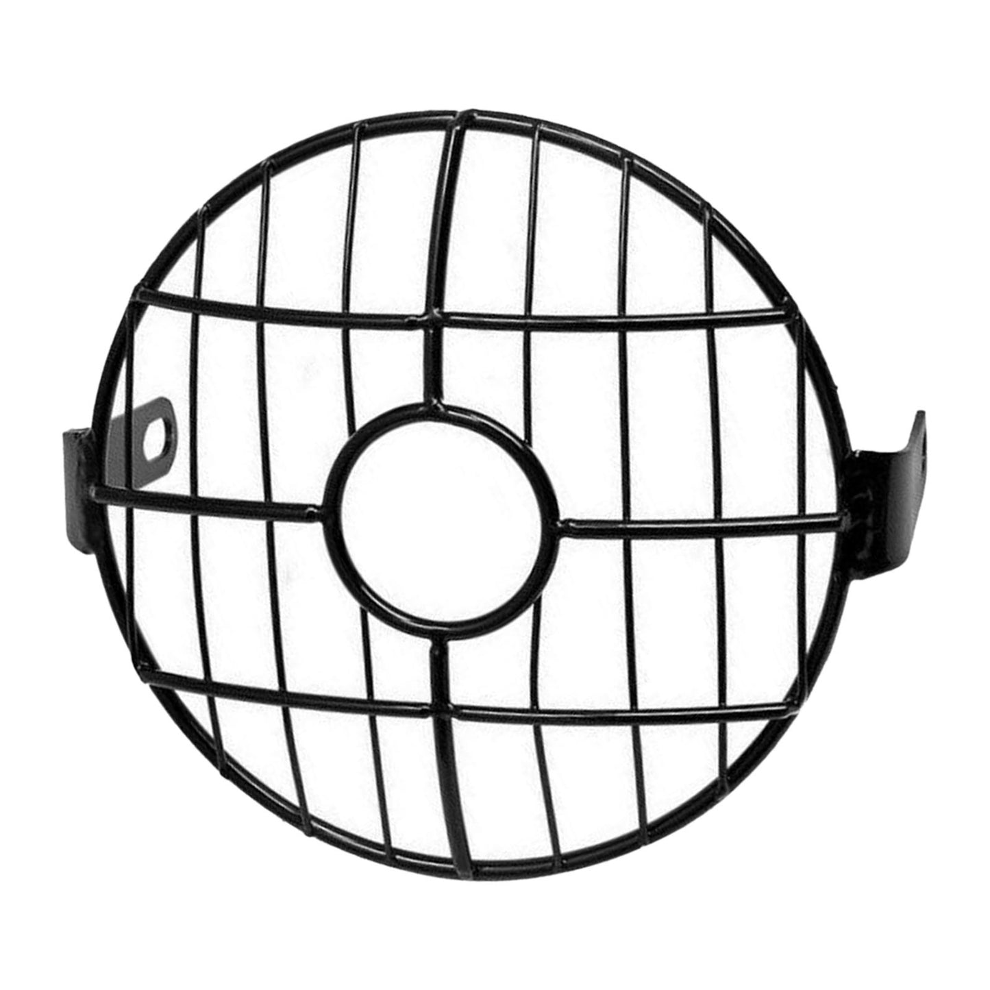 Tampa do farol de 6,5" em tela de malha de proteção para moto, grade de malha para lâmpada frontal, protetor para Café Racer, Cruiser, Tampa de Farol