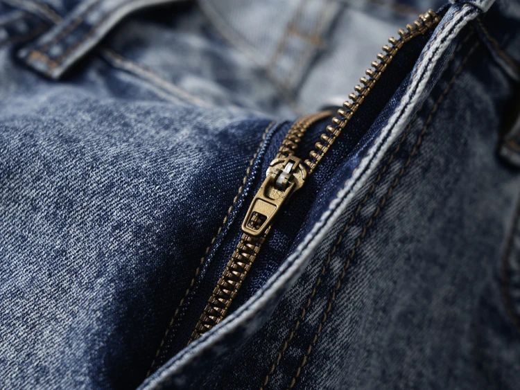 Calça Jeans Masculina Clássica Solta Reta Wide Leg de Sarja Lavada de Alta Qualidade Masculina Fina Fresca Elástica Masculina Casual de Caimento Regular