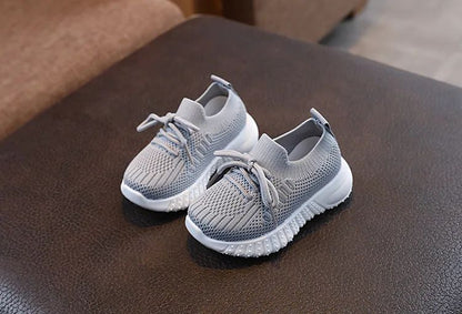 Children Sneakers Spring and Fall Casual Shoes Mesh Breathable Soft Bottom Kids Boys Girls Students Sport Running Tennis Shoes