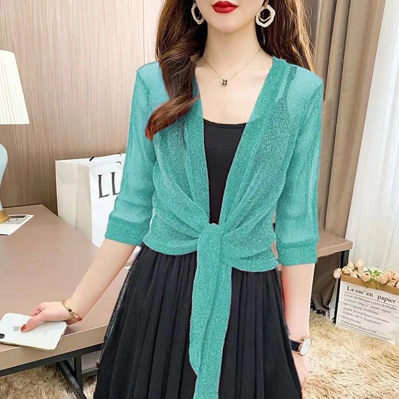 Wedding Jacket Wrap Long Half Sleeve Bolero Shrugs For Women Cardigan Bolero Jacket Cape For Party Dress Top Coat