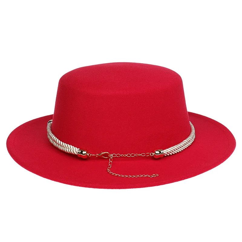 British Style Felt Fedora Jazz Hat Elegant Wedding Party Trilby Lightweight Unisex Fashionable Headwear