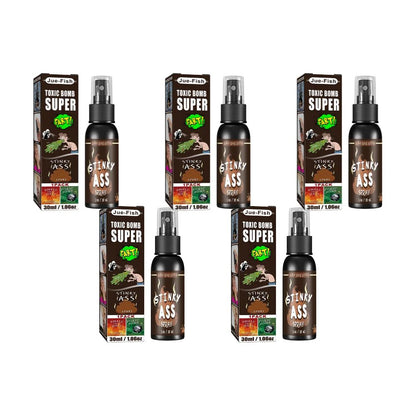 6 unidades-1 unid. 30ml Adereços de Halloween Spray Líquido de Peido Não Tóxico Bomba de Cheiro Fedorento Brinquedo de Pegadinha de Gás Malcheiroso Artigos de Festa de Brincadeira