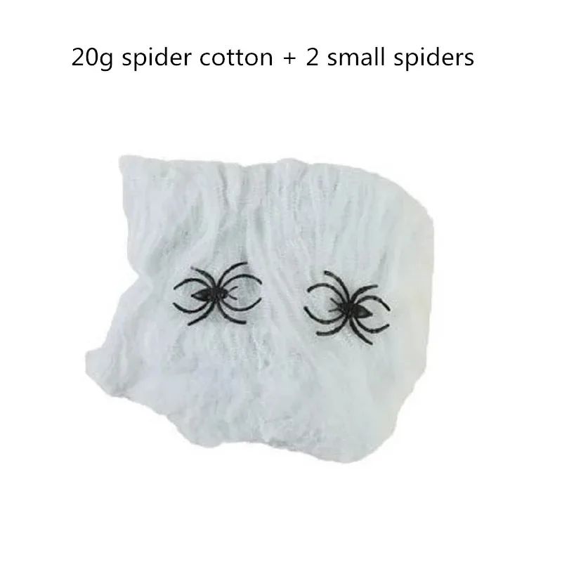 Teia de Aranha Gigante Preta Assustadora de Halloween Decoração de Halloween para Casa Bar Adereços de Casa Assombrada Decoração Externa de Feriado