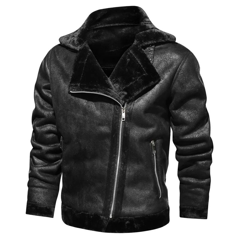 New Slim High Quality Leather Jackets Business Genuine Leather Bomber Jacket Men Real Leather Flights Jacket Black Pilot Coats