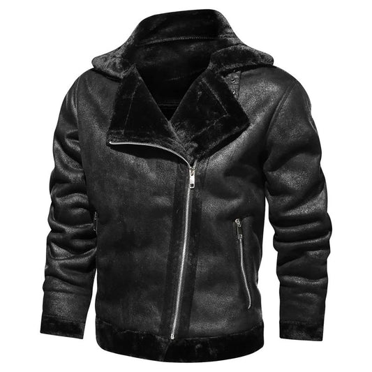 New Slim High Quality Leather Jackets Business Genuine Leather Bomber Jacket Men Real Leather Flights Jacket Black Pilot Coats