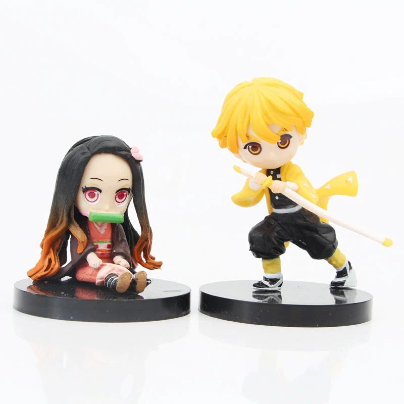 Anime Demon Slayer Figura Kimetsu No Yaiba Q Posket Kamado Tanjirou Kamado Nezuko Brinquedo Infantil
