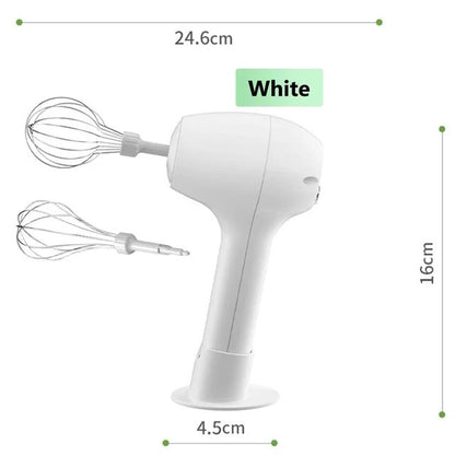 Mixer de Alimentos Elétrico Portátil Sem Fio Batedor de Ovos Automático Batedor de Manteiga Creme Vertical Misturador de Mão Sem Fio para Cozinha
