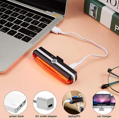 BUCKLOS Bike Light COB Front Rear Bicycle Lights LED Rechargeable Mountain Road Bicycle Lamp MTB Tail Light Cycling Flashlight