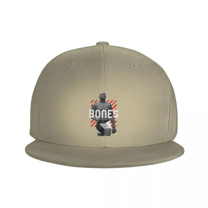 Boné de beisebol ajustável hipster engraçado Jon Jones The Bones Snapback Cap