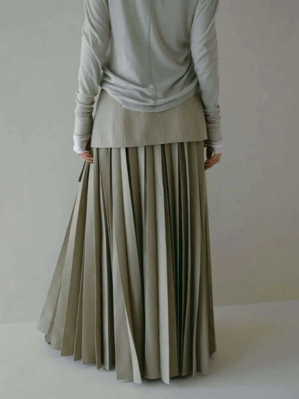 Spring Summer Vintage Japanese Casual Skirts Women Three-dimensional Two-piece Skirt High Waist All-match Pleated Faldas Mujer