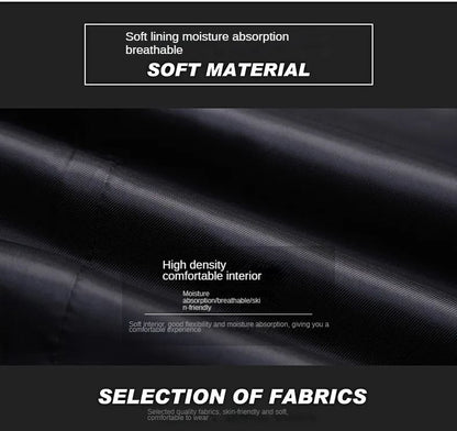 Light Luxury Long Jacket Men's Winter Business Casual Comfortable Windproof Warm Trench Coat British Streetwear Suit Male Coat