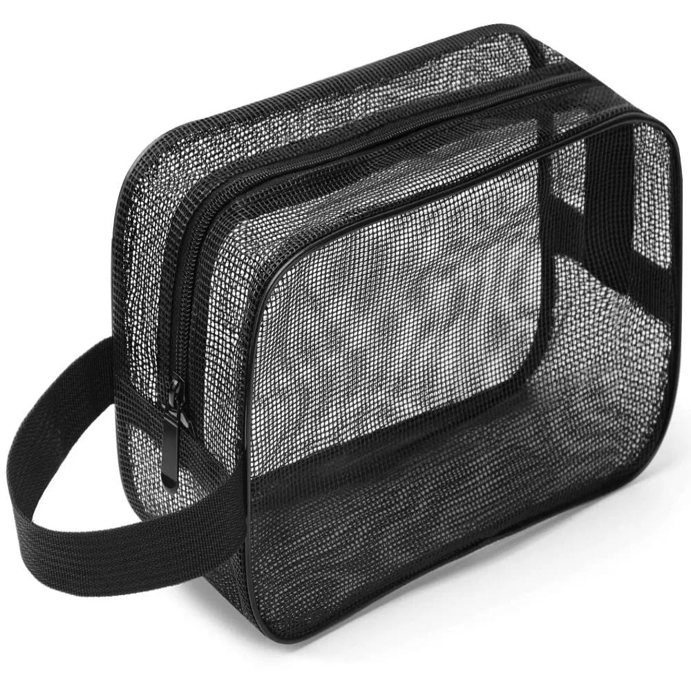 Big Pockets Tote Bag Easily Carry Beach Mesh Shower Mesh Shower Bag Quick Dry Shower Storage Bag Beach