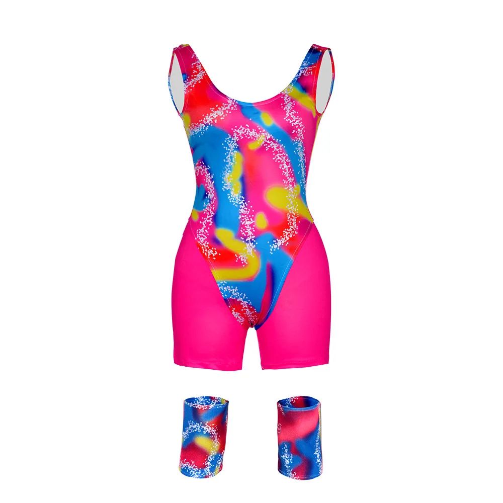Boys Girls Sports Style Swimsuit Cos Hot Movie Clothing Children Cosplay Suit Ken Daily Wear Beach Halloween Party Costumes