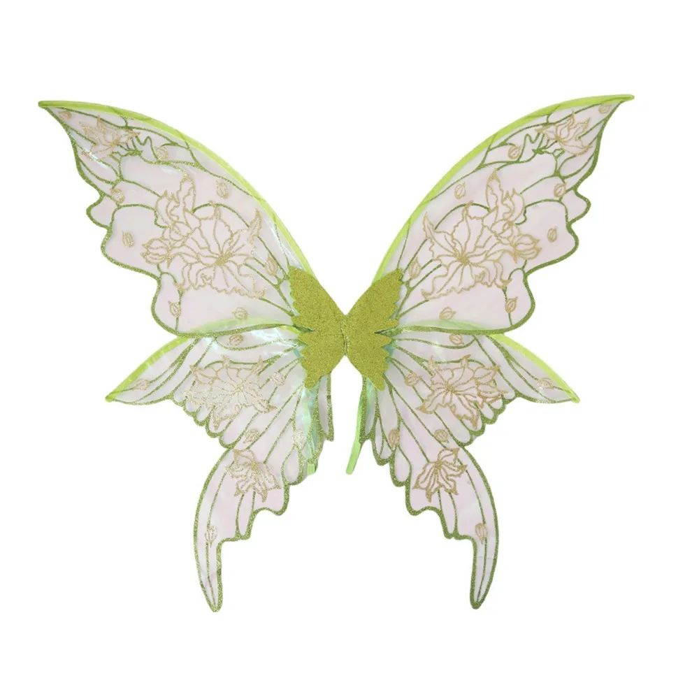 1PC Adults Fairy Wings Girls Sparkling Angel Wings Butterfly Costume Wings Halloween Costume Dress up Party Favor Christmas Gift