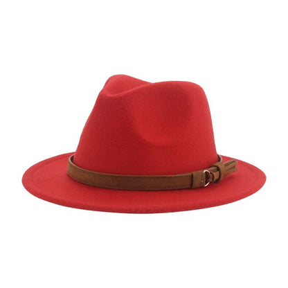 Hats for Women Fedoras Girls Hat Boys Hat Felted Kids Baby Caps Small 52cm 54cm Belt Wedding Cute Kid Fedoras Sombreros De Mujer