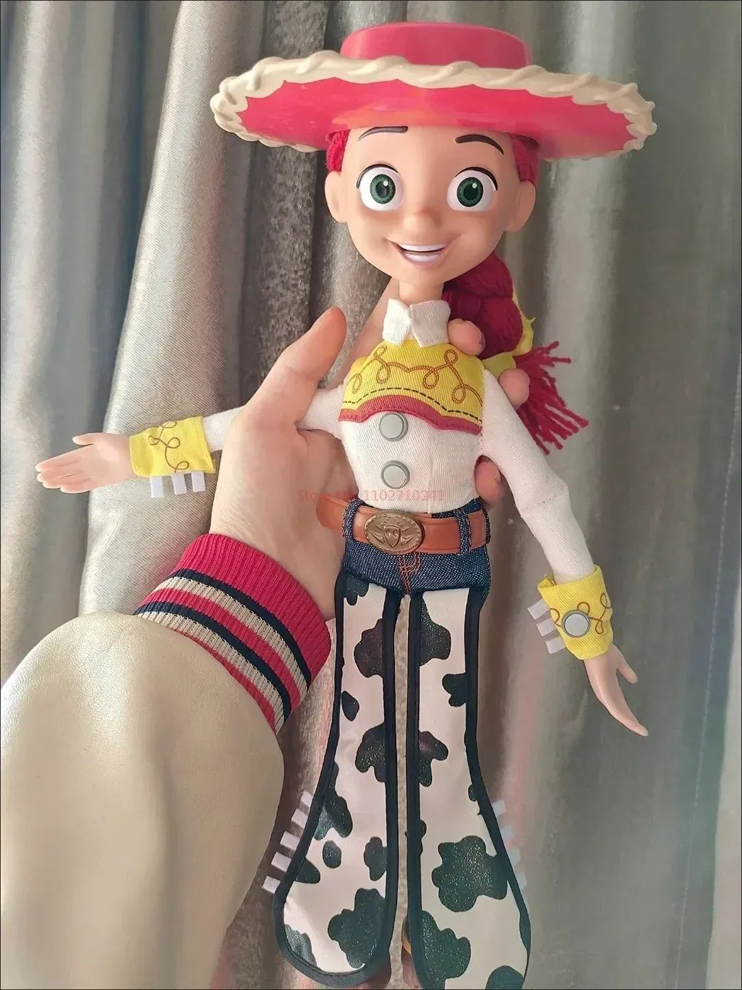 40cm Disney Toy Figuras de Anime Toy Story 4 Woody Buzz Jessie Rex Bonecos Modelo Falantes Figurinhas de Ação Coleção de Decoração Brinquedo de Natal