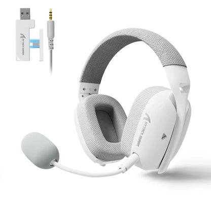 ATTACK SHARK L80PRO Low Latency Wireless Gaming Headset Tri-Mode Bluetooth Ultra-Light 40mm Drivers Headphone for PC PS5 Switch