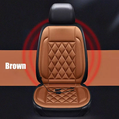 12-24v HeatedCar Seat Cover 30' Fast Car Seat Heater Cloth/Flannel Heated Car Seat Protector 25W Seat Heating Cover Car Seat