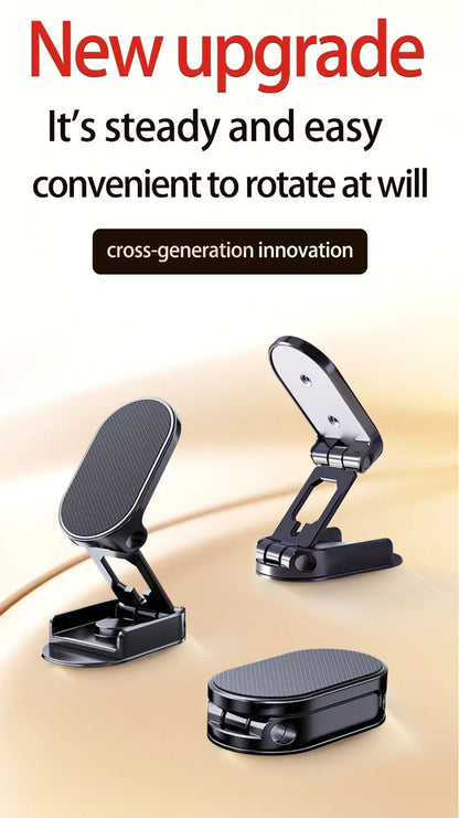 360° Rotation Magnetic Car Phone Holder Dashboard GPS Foldable Cell Phone Stand Mount For All Smartphones Universal Auto Bracket