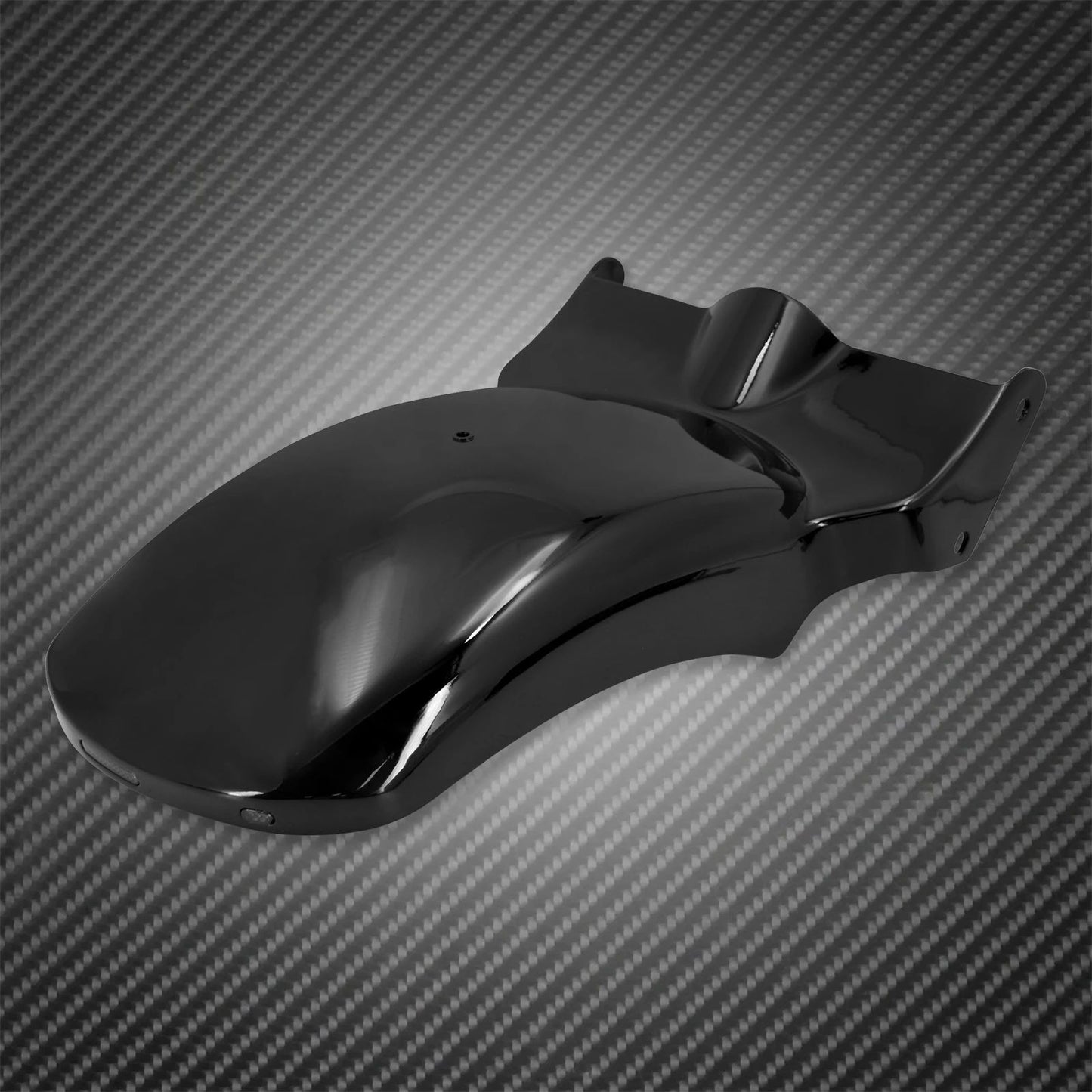 Motorcycle Rear Fender Mudguard Cover With LED Turn Signal Brake Light For Harley Softail Breakout Fat Boy FXDR 2018-2023 Black