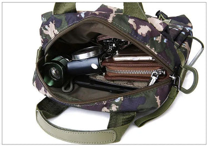 2024 New Shoulder Messenger Bag Casual Men's Bag Portable Briefcase Nylon Waterproof Outdoor Bag Man Messenger Trend Handbags