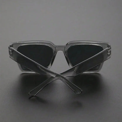 Retro Black Millionaire Shades Luxury Sunglasses 2025 For Men Designer Famous Brand Square Sun Glasses Man Women Sunglass