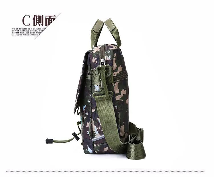 2024 New Shoulder Messenger Bag Casual Men's Bag Portable Briefcase Nylon Waterproof Outdoor Bag Man Messenger Trend Handbags