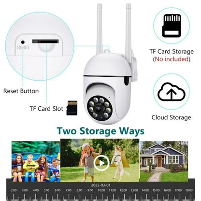 8MP Wireless Security Surveillance Camera Wifi IP Outdoor 4X Zoom Cameras Smart Home CCTV AI Human Tracking Two-way Audio HD Cam