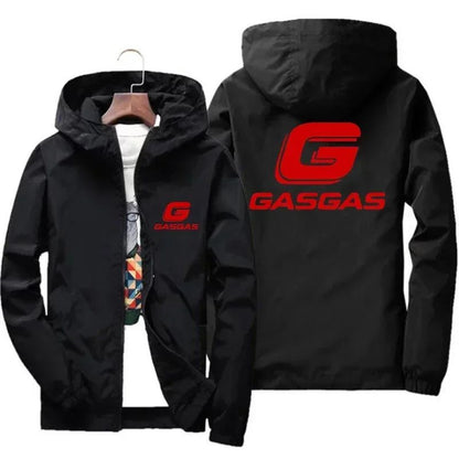 New men's coat, streetwear, jacket, fishing, motorcycle, gas, autumn men's hooded coat jacket, casual, elegant and thin