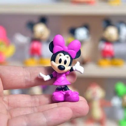 Disney Steamboat Willie Mickey Mouse Anime Figure Model Toys Cake Desktop Decoration Collectible Dolls Toys Gifts for Children
