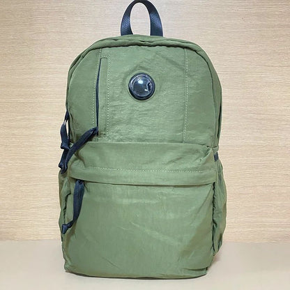 Fashionable Large Capacity Nylon Backpack for Men Laptop Computer Bag with Book Pocket Leisure New Trend