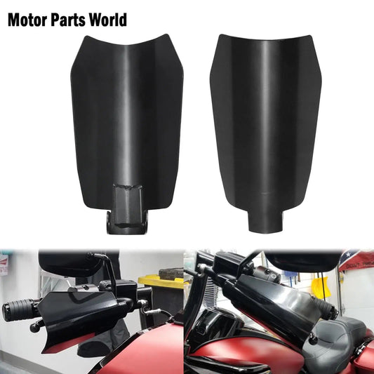 Motorcycle Left Right Handguard Matte Black Protector Cover Shade Hand Guard 2PCS For Harley Softail Breakout Dyna Touring CVO