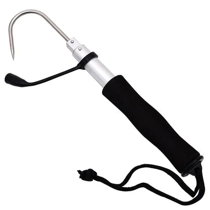 Anzol de Pesca no Gelo com Âncora, Aço Inoxidável, Telescópico, Anzol de Pesca em Aço Inoxidável, Gancho para Pesca, Dispositivo de Içar Peixe, Equipamento Multifuncional para Pesca
