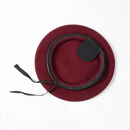 Large Size Wool  Military  Army Berets Hat for Big Head Unisex Men Women Devil Soldier Winter Warm Wide Beret Cap Painters Hats