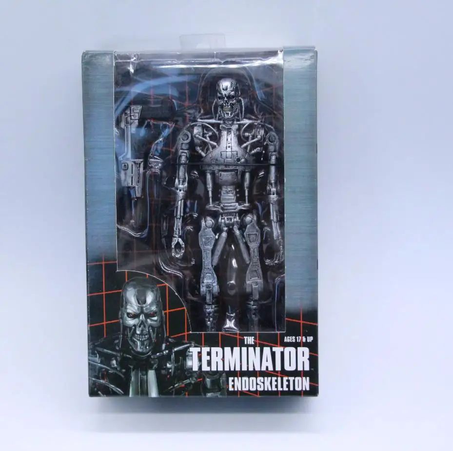 NECA Terminator T-800 Endoskeleton PVC Action Figure | In Stock Fast Ship Birthday Holiday Gift Decor