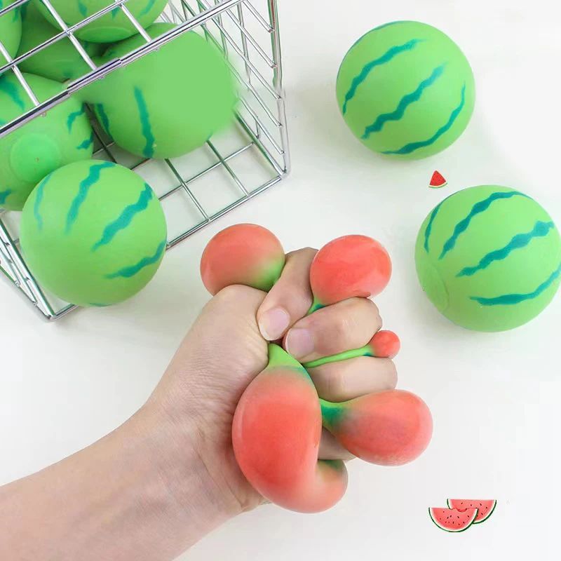 Summer Limited Color-changing Watermelon Pinch Le Vent Decompression Artifact Slow Rebound Decompression Pinch Toys